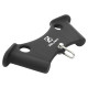 Рукоятка для тяги з вузьким хватом Triceps Grip нековзне покриття Zelart TA-9633 33см чорний