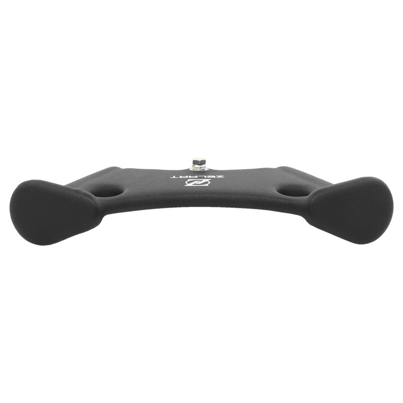 Рукоятка для тяги з вузьким хватом Triceps Grip нековзне покриття Zelart TA-9633 33см чорний