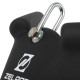 Рукоятка для зворотної тяги з вузьким хватом Reverse Grip нековзне покриття Zelart TA-9634 30см чорний