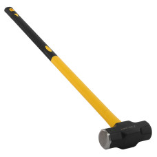 Кувалда сталевий молот для кросфіту GYM HAMMER Zelart TA-9635-10LB 10LB (4,5кг) чорний-жовтий