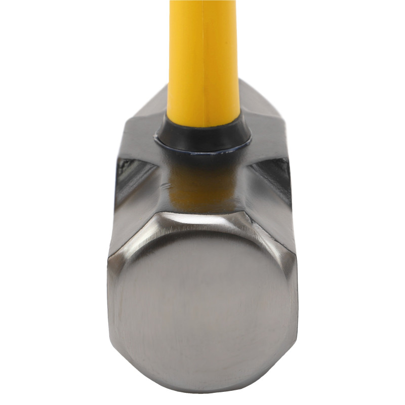 Кувалда сталевий молот для кросфіту GYM HAMMER Zelart TA-9635-10LB 10LB (4,5кг) чорний-жовтий