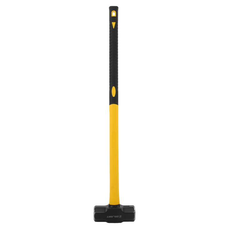Кувалда сталевий молот для кросфіту GYM HAMMER Zelart TA-9635-10LB 10LB (4,5кг) чорний-жовтий