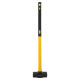 Кувалда сталевий молот для кросфіту GYM HAMMER Zelart TA-9635-10LB 10LB (4,5кг) чорний-жовтий