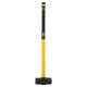 Кувалда сталевий молот для кросфіту GYM HAMMER Zelart TA-9635-14LB 14LB (6,4кг) чорний-жовтий