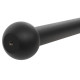 Біта сталева булава для кросфіту STEEL CLUBBELL Zelart TA-9636-10 10кг чорний