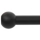 Біта сталева булава для кросфіту STEEL CLUBBELL Zelart TA-9636-8 8кг чорний