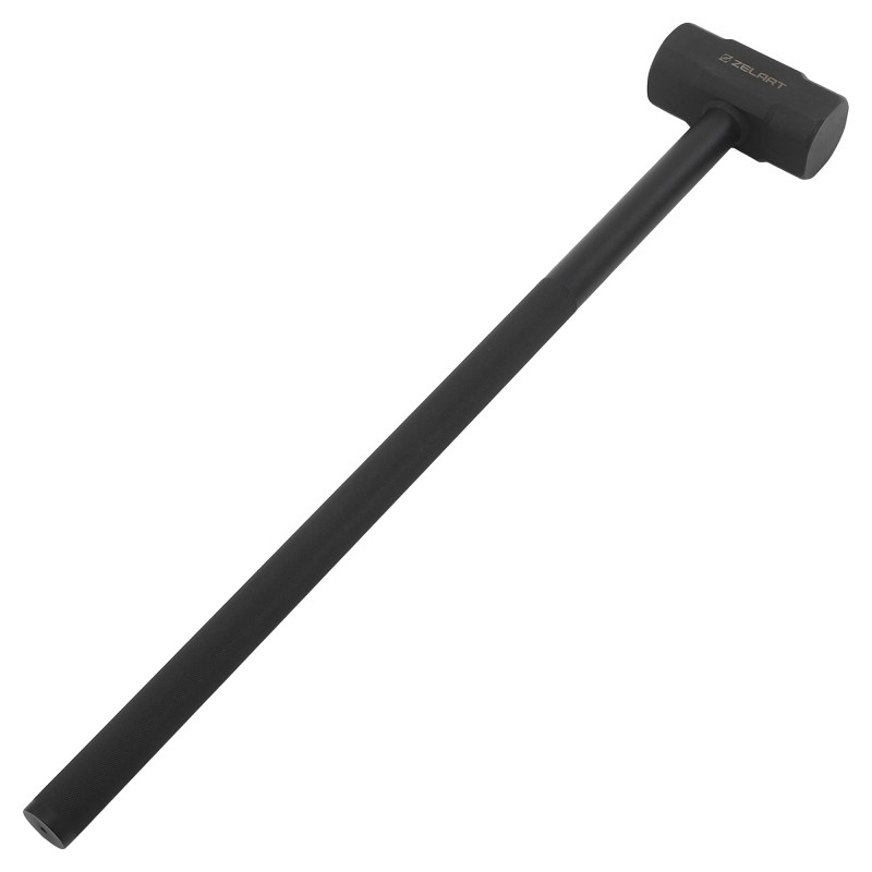 Кувалда сталевий молот для кросфіту GYM HAMMER Zelart TA-9642-10 10кг чорний
