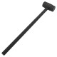Кувалда сталевий молот для кросфіту GYM HAMMER Zelart TA-9642-10 10кг чорний