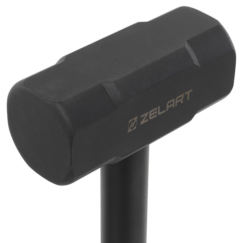 Кувалда сталевий молот для кросфіту GYM HAMMER Zelart TA-9642-10 10кг чорний