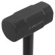 Кувалда сталевий молот для кросфіту GYM HAMMER Zelart TA-9642-10 10кг чорний