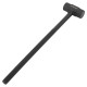Кувалда сталевий молот для кросфіту GYM HAMMER Zelart TA-9642-4 4кг чорний