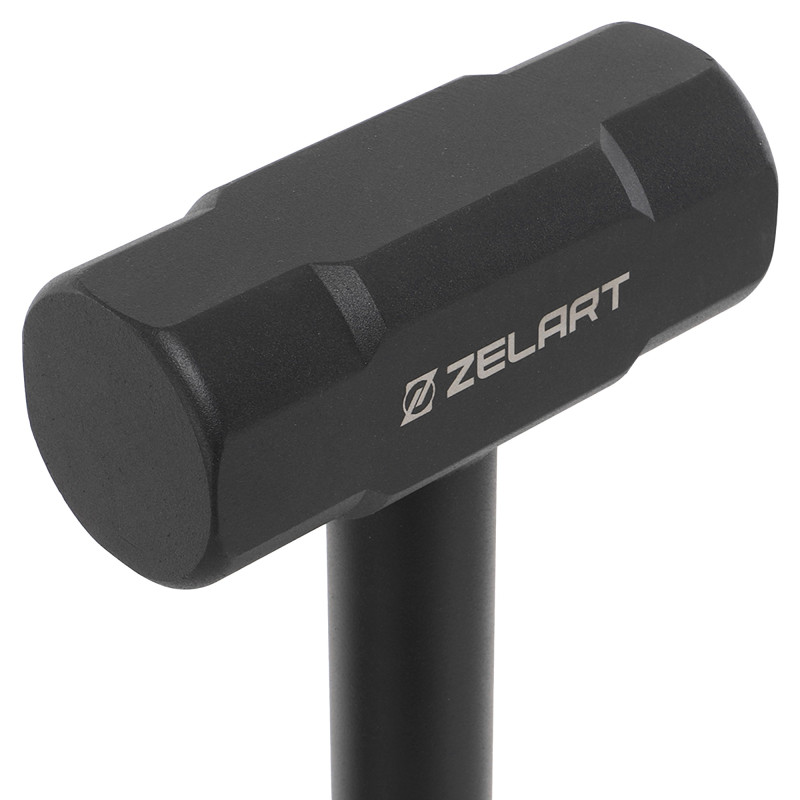 Кувалда сталевий молот для кросфіту GYM HAMMER Zelart TA-9642-8 8кг чорний