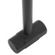 Кувалда сталевий молот для кросфіту GYM HAMMER Zelart TA-9642-8 8кг чорний