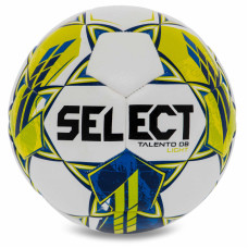 М'яч футбольний SELECT TALENTO DB V23 TALENTO-4WY №4 білий-жовтий