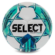 М'яч футбольний SELECT TALENTO DB V23 TALENTO-5WG №5 білий-зелений