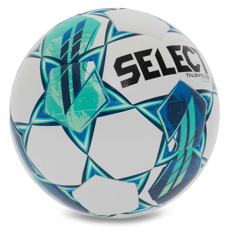 М'яч футбольний SELECT TALENTO DB V23 TALENTO-5WG №5 білий-зелений