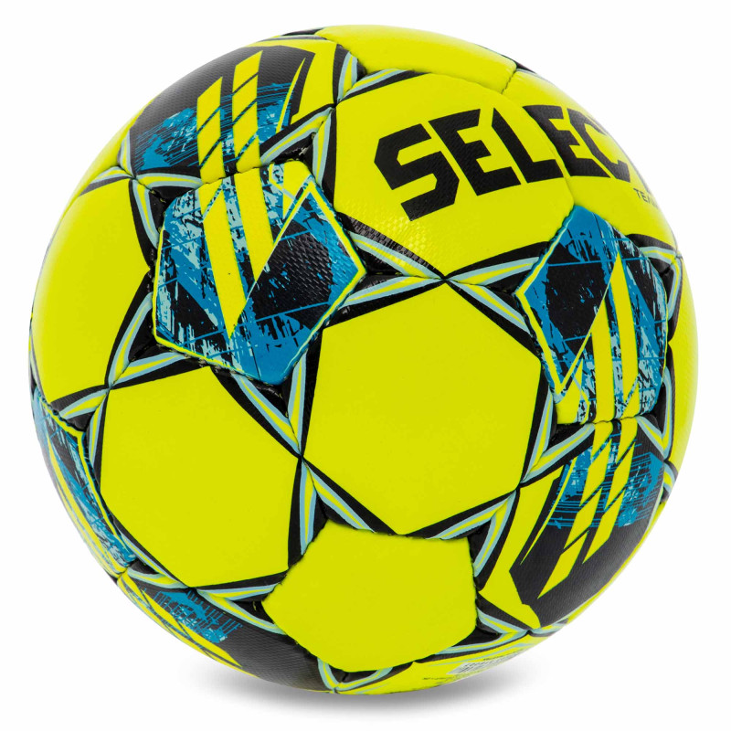 М'яч футбольний SELECT TEAM FIFA BASIC V23 TEAM-FIFA-YB №5 жовтий-синій