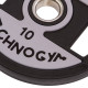Млинці диски поліуретанові 2 Handle металева втулка TECHNOGYM TG-1837-10 51мм 10кг чорний