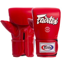 Снарядні рукавички-млинці для боксу шкіряні FAIRTEX TGT7 розмір M-XL кольори в асортименті