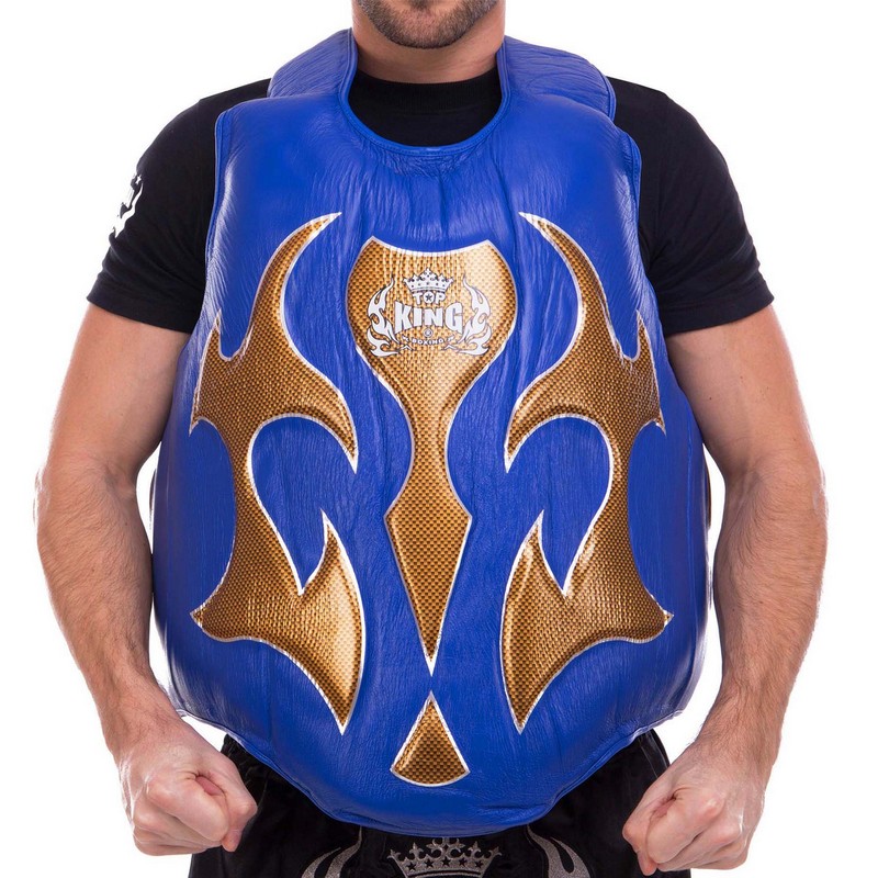 Жилет захисний для тайського боксу та кікбоксингу TOP KING Empower Creativity TKBDEM-01-GD S-XL кольори в асортименті