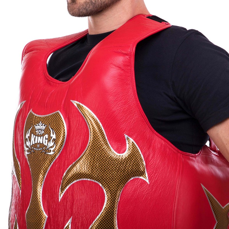 Жилет захисний для тайського боксу та кікбоксингу TOP KING Empower Creativity TKBDEM-01-GD S-XL кольори в асортименті