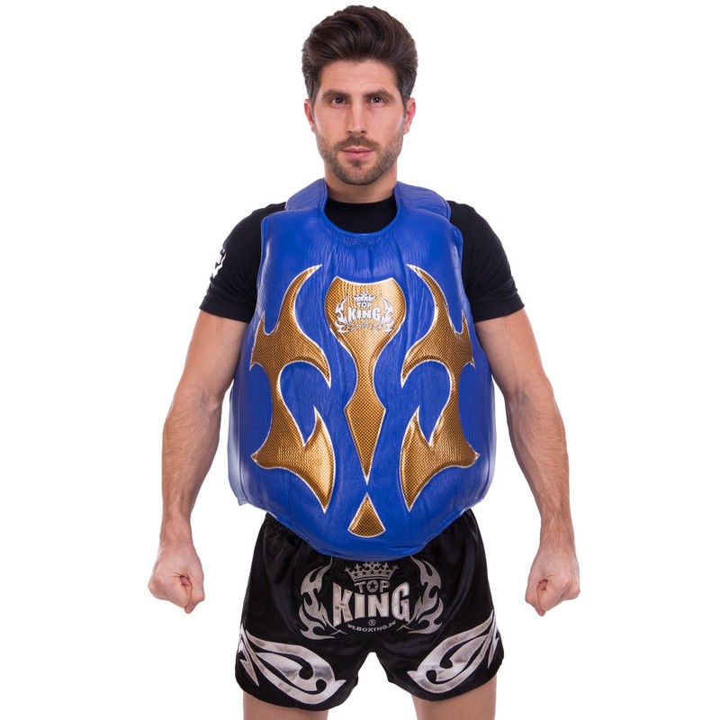 Жилет захисний для тайського боксу та кікбоксингу TOP KING Empower Creativity TKBDEM-01-GD S-XL кольори в асортименті