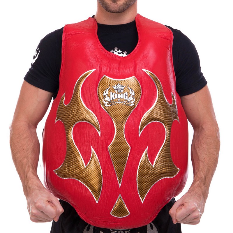 Жилет захисний для тайського боксу та кікбоксингу TOP KING Empower Creativity TKBDEM-01-GD S-XL кольори в асортименті