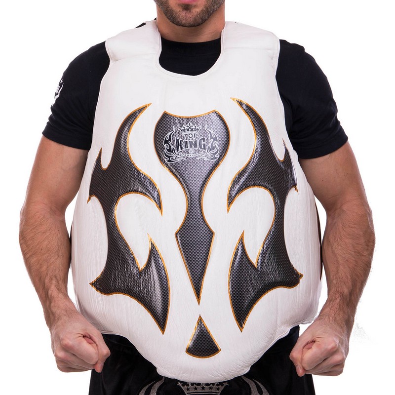 Жилет захисний для тайського боксу та кікбоксингу TOP KING Empower Creativity TKBDEM-01-SV S-XL кольори в асортименті