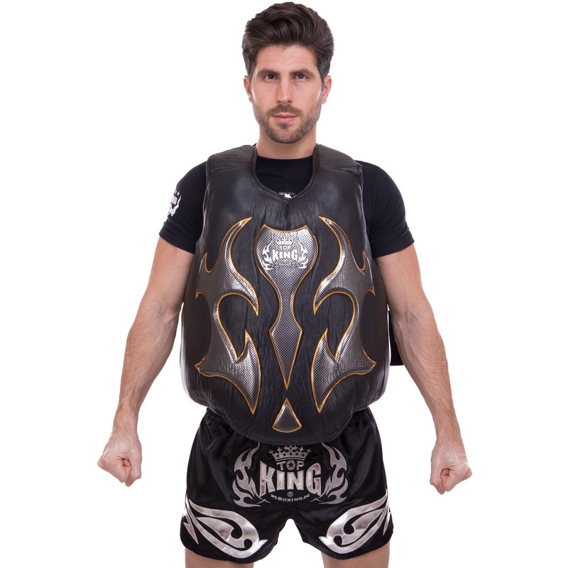 Жилет захисний для тайського боксу та кікбоксингу TOP KING Empower Creativity TKBDEM-01-SV S-XL кольори в асортименті