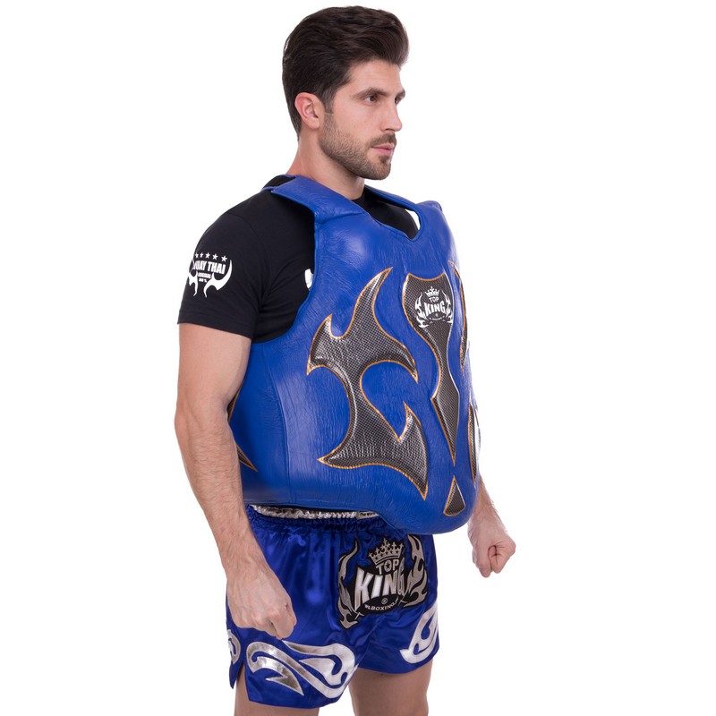 Жилет захисний для тайського боксу та кікбоксингу TOP KING Empower Creativity TKBDEM-01-SV S-XL кольори в асортименті