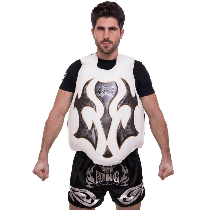 Жилет захисний для тайського боксу та кікбоксингу TOP KING Empower Creativity TKBDEM-01-SV S-XL кольори в асортименті