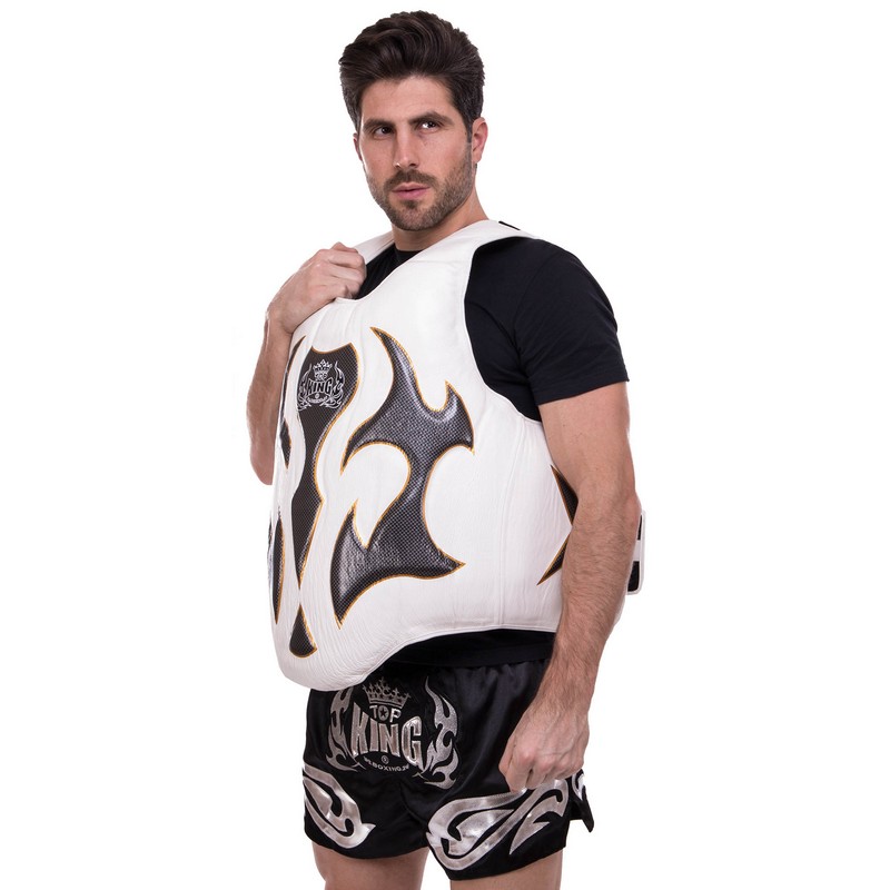 Жилет захисний для тайського боксу та кікбоксингу TOP KING Empower Creativity TKBDEM-01-SV S-XL кольори в асортименті