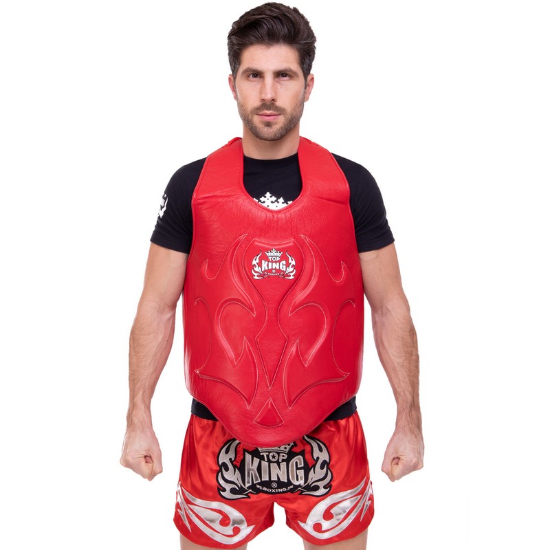 Жилет захисний для тайського боксу та кікбоксингу TOP KING Competition TKBDPC S-XL кольори в асортименті