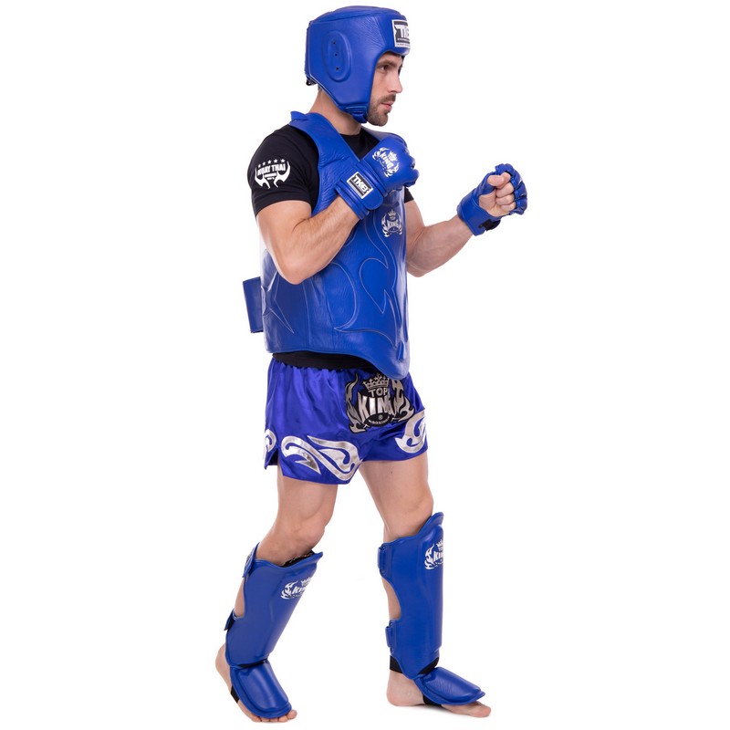 Жилет захисний для тайського боксу та кікбоксингу TOP KING Competition TKBDPC S-XL кольори в асортименті