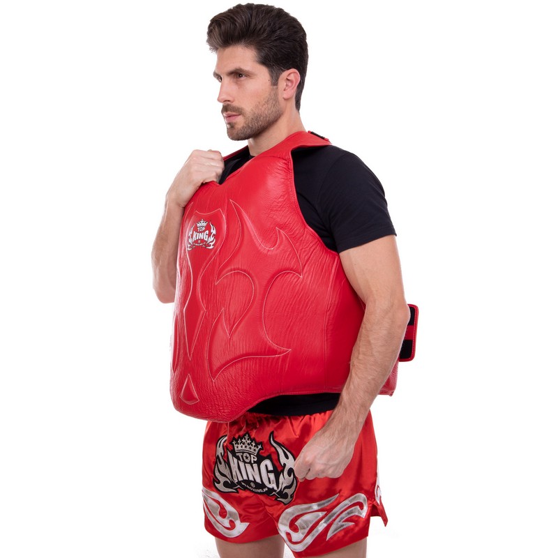 Жилет захисний для тайського боксу та кікбоксингу TOP KING Training TKBDPT S-XL кольори в асортименті