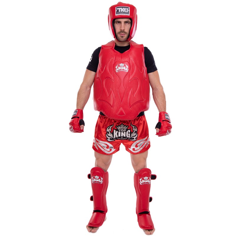 Жилет захисний для тайського боксу та кікбоксингу TOP KING Training TKBDPT S-XL кольори в асортименті