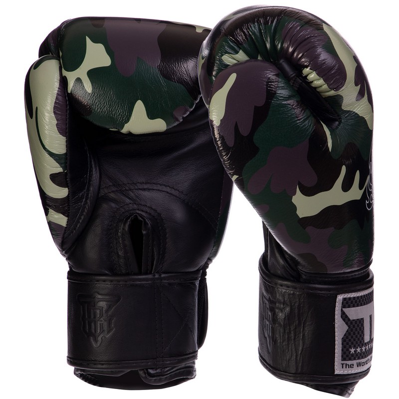 Боксерські рукавиці шкіряні TOP KING Empower Camouflage TKBGEM-03 8-18унцій кольори в асортименті
