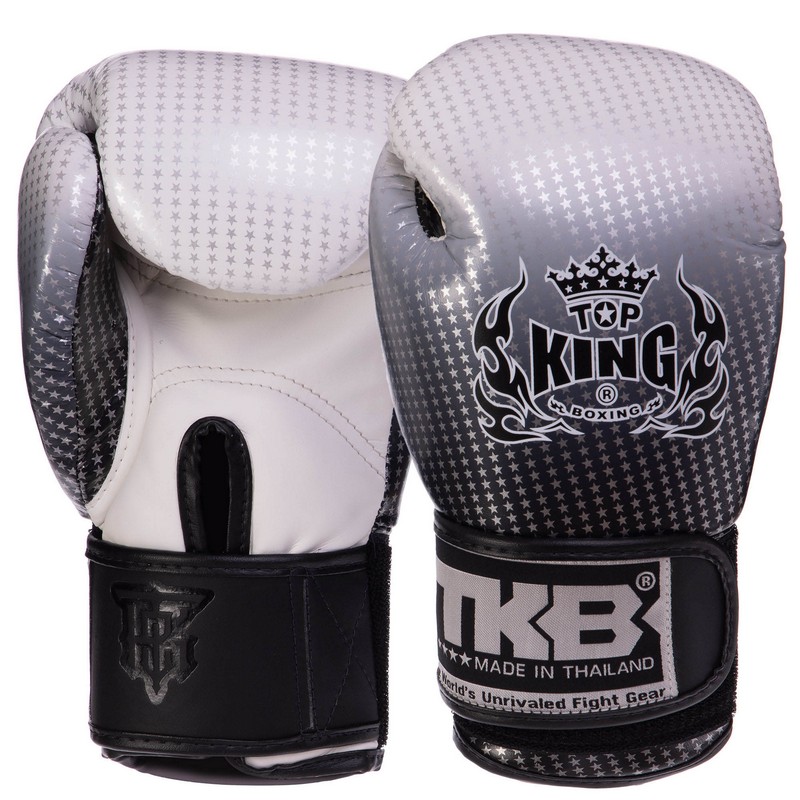 Боксерські рукавиці дитячі шкіряні TOP KING Super Star TKBGKC-01 S-L кольори в асортименті