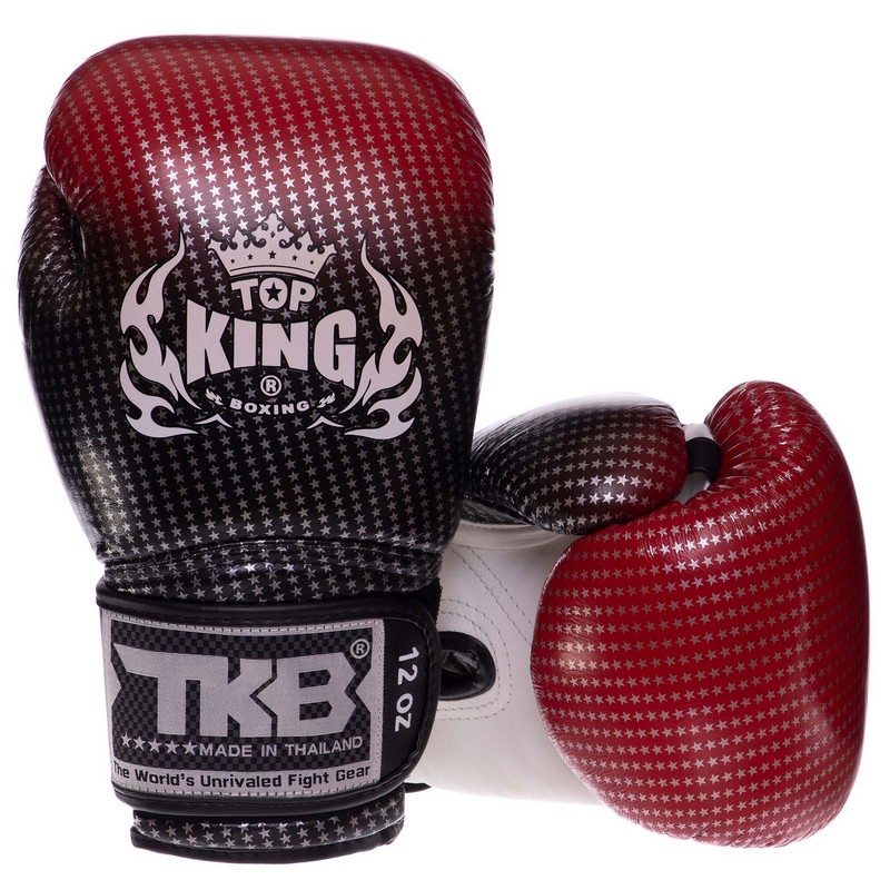 Боксерські рукавиці шкіряні TOP KING Super Star TKBGSS-01 8-18унцій кольори в асортименті
