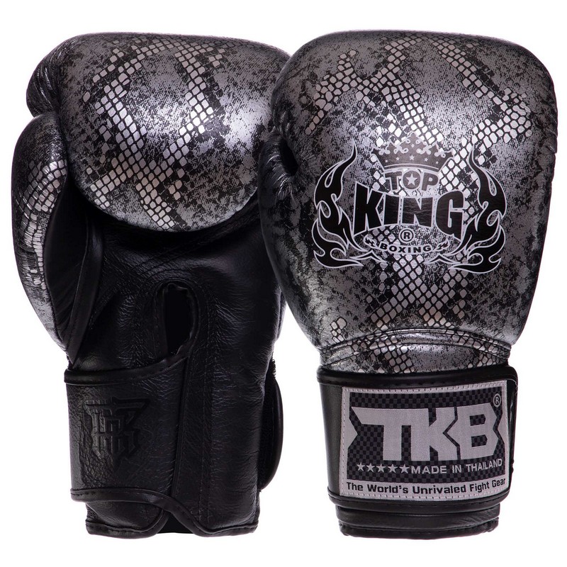 Боксерські рукавиці шкіряні TOP KING Super Snake TKBGSS-02 8-18унцій кольори в асортименті