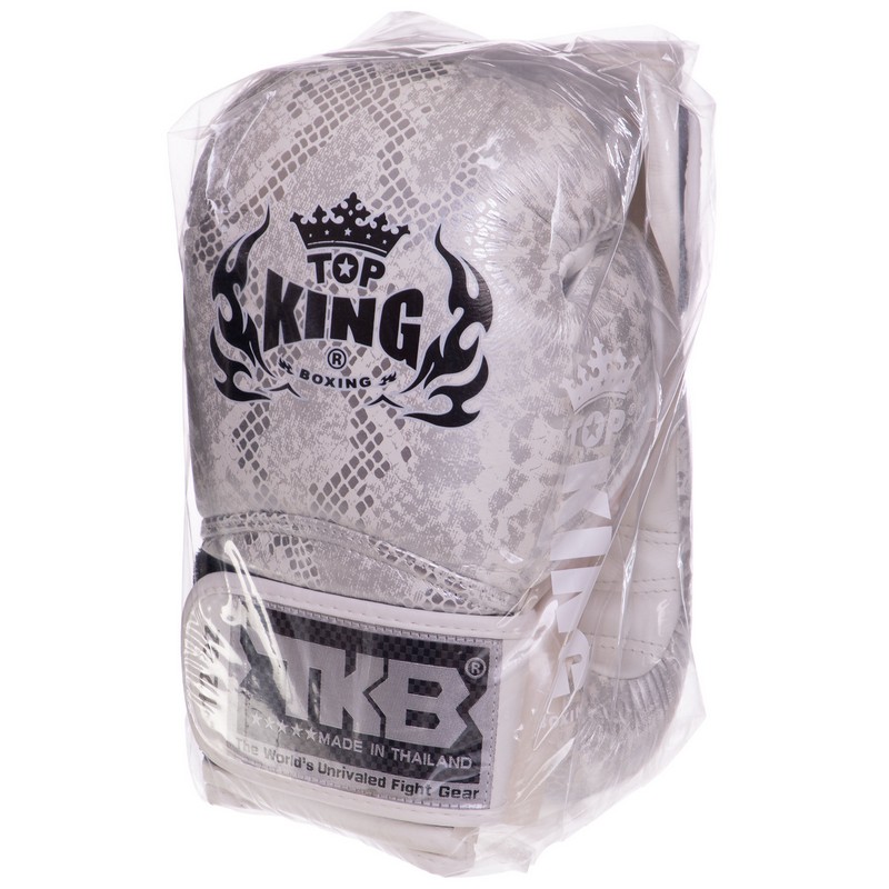 Боксерські рукавиці шкіряні TOP KING Super Snake TKBGSS-02 8-18унцій кольори в асортименті