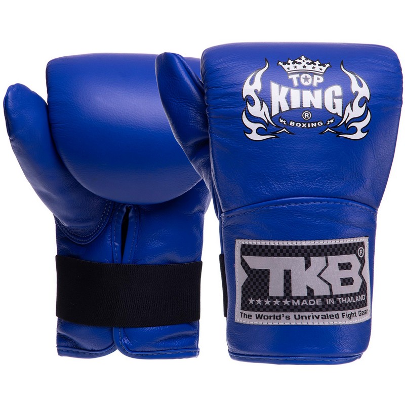 Снарядні рукавички-млинці для боксу шкіряні TOP KING Pro TKBMP-CT розмір S-XL кольори в асортименті