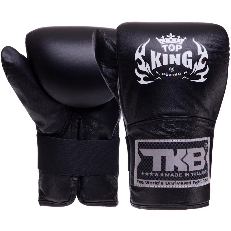Снарядні рукавички-млинці для боксу шкіряні TOP KING Pro TKBMP-CT розмір S-XL кольори в асортименті