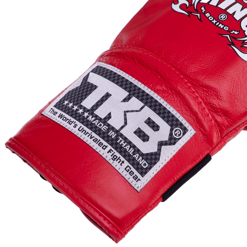 Снарядні рукавички-млинці для боксу шкіряні TOP KING Pro TKBMP-CT розмір S-XL кольори в асортименті