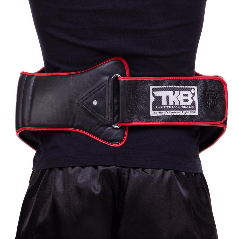 Пояс тренера для відпрацювання ударів шкіряний TOP KING Professional TKBPPV розмір-S-XL чорний