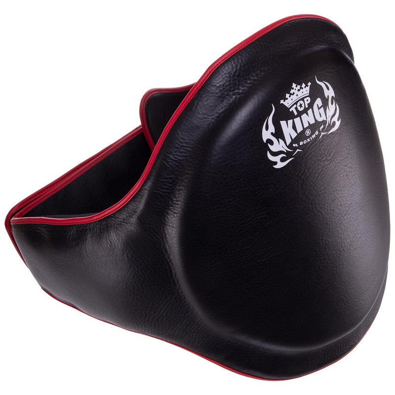 Пояс тренера для відпрацювання ударів шкіряний TOP KING Professional TKBPPV розмір-S-XL чорний