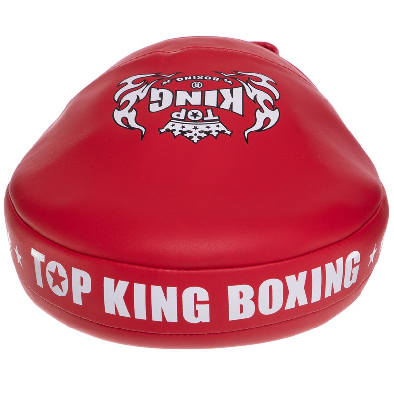 Лапа боксерська вигнута тренувальна шкіра TOP KING Extreme TKFME 32x21x8см 2штуки кольори в асортименті