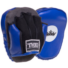 Міні-лапа боксерська зігнута тренувальна шкіра TOP KING Light Weight TKFML 18x15x4см 2штуки кольори в асортименті