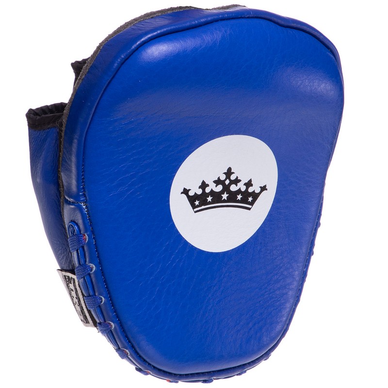 Міні-лапа боксерська зігнута тренувальна шкіра TOP KING Light Weight TKFML 18x15x4см 2штуки кольори в асортименті
