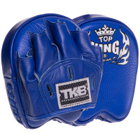 Міні-лапа боксерська зігнута тренувальна шкіра TOP KING Professional TKFMP 16x15x5см 2штуки кольори в асортименті